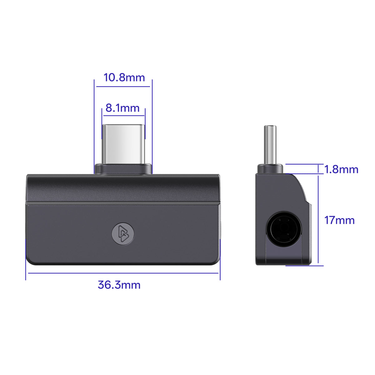 BQEYZ C30 mini portable IEM DAC adapter, detail 8