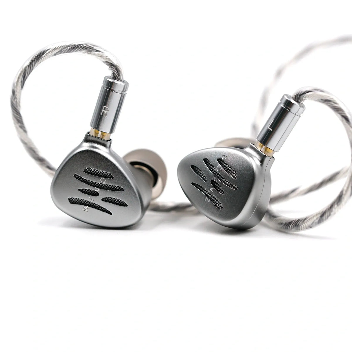 BQEYZ Silver Hifi IEM Earphone with Ergonomic Design