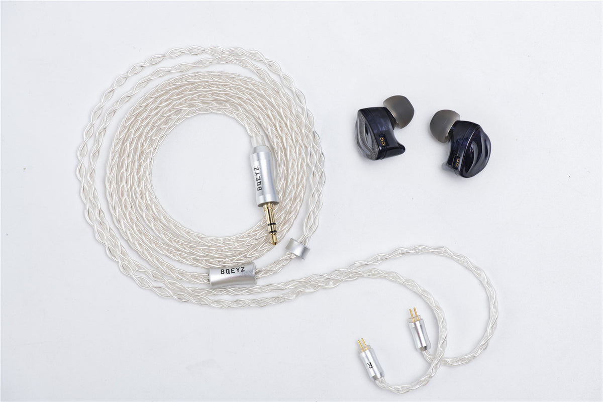 White BQEYZ Summer HiFi IEM Earphone Accessories Kit