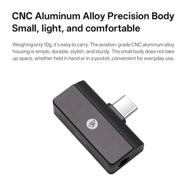 BQEYZ C30 mini portable IEM DAC adapter, detail 5