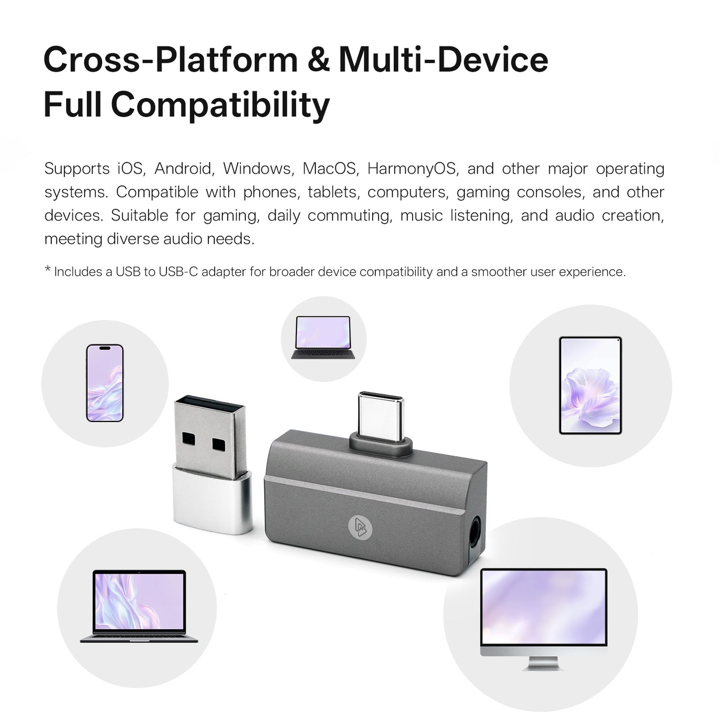 BQEYZ C30 Mini Portable IEM DAC Adapter