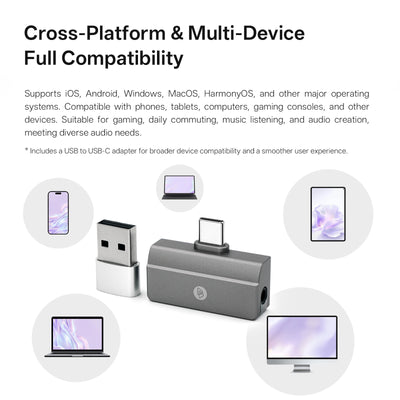 BQEYZ C30 mini portable IEM DAC adapter, detail 7