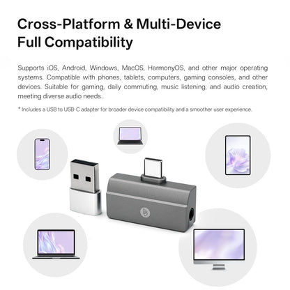 BQEYZ C30 Mini Portable IEM DAC Adapter