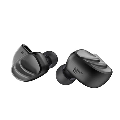 Black BQEYZ KC2 HiFi IEM Earphone Cable Component