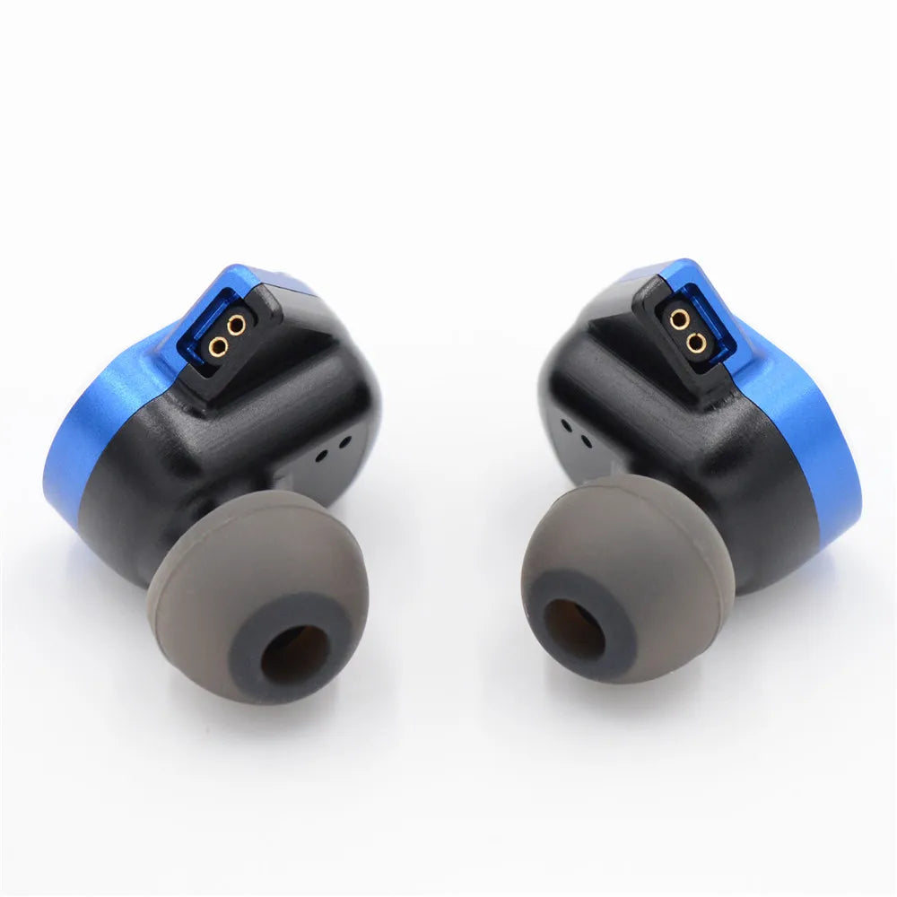 Blue and Gray HiFi IEM Earphone