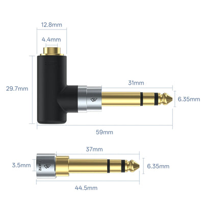 BQEYZ Audio Adapter Dimensions - Technical Size Guide