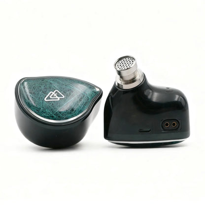 BQEYZ NI HiFi IEM Earphones - Black & Green Shell Variation