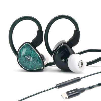 BQEYZ NI HiFi IEM Earphones - Type C Cable with Mic for Calls