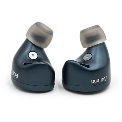 Dark Blue BQEYZ HiFi IEM Earphone Worn Style