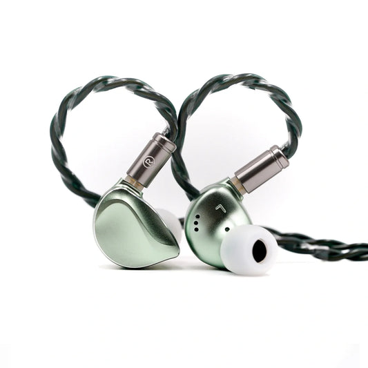 BQEYZ Winter2 IEM HiFi Earphone Green Color with Cable