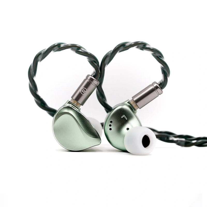 BQEYZ Winter2 IEM HiFi Earphone Green Color with Cable